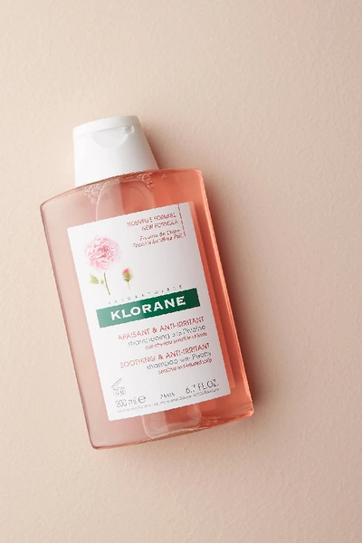 Shop Klorane Shampoo With Peony In Pink