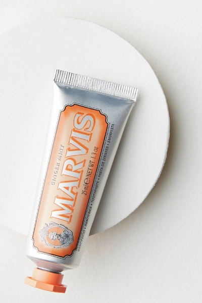 Shop Marvis Toothpaste, Travel Size In Orange