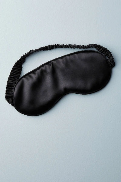 Shop Slip Silk Sleep Mask In Black