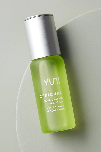 Shop Yuni Zenicure Rejuvenating Facial Oil In Green