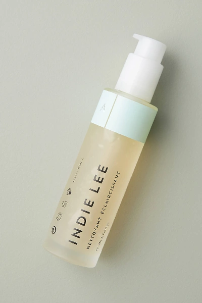 Shop Indie Lee Brightening Cleanser In Blue