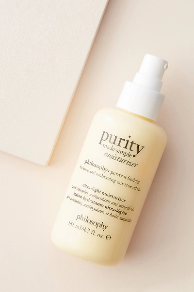 Shop Philosophy Purity Made Simple Ultra-light Moisturizer In Yellow