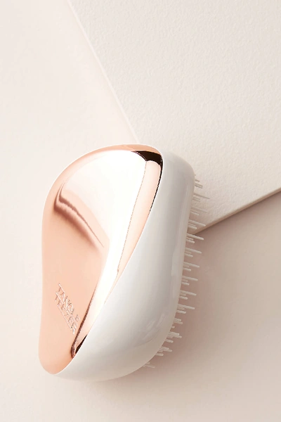 Shop Tangle Teezer Compact Styler Detangling Brush In Brown