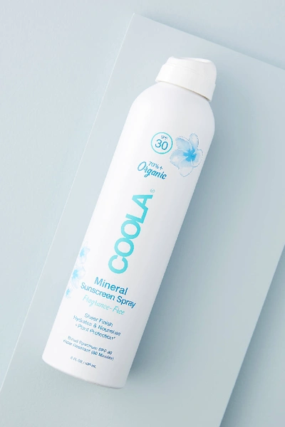 Shop Coola Spf 30 Mineral Body Sunscreen Spray, Fragrance-free In White