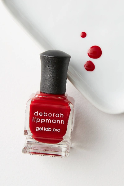 Shop Deborah Lippmann Gel Lab Pro Nail Polish In Red
