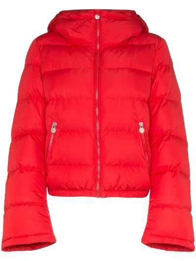 Shop Perfect Moment Polar Puffer Ski Jacket In Red