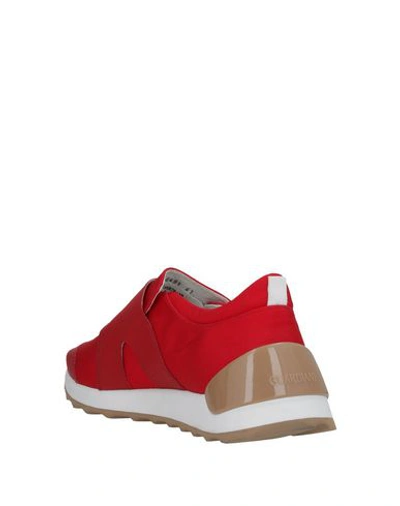 Shop Alberto Guardiani Sneakers In Red