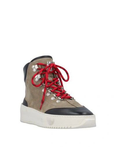 Shop Fear Of God Sneakers In Military Green