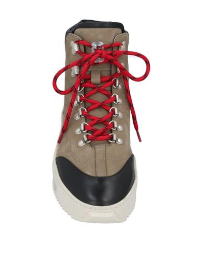 Shop Fear Of God Sneakers In Military Green