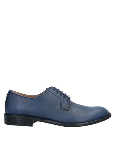 Shop Brimarts Man Lace-up Shoes Blue Size 7 Leather