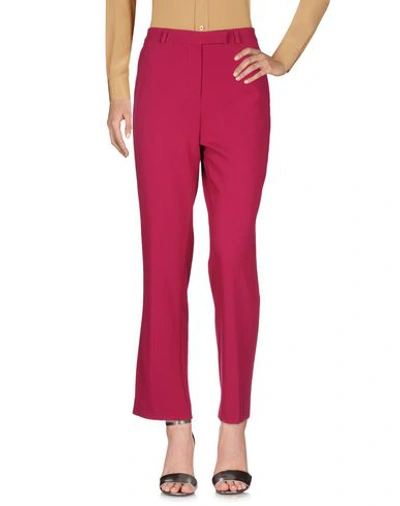 Shop Etro Woman Pants Garnet Size 8 Triacetate, Polyester In Red