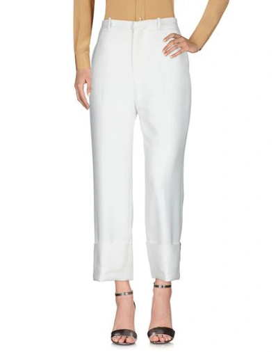 Frankie Morello Pants In White