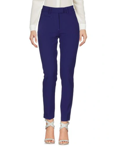 Shop Dondup Woman Pants Blue Size 31 Polyester, Elastane