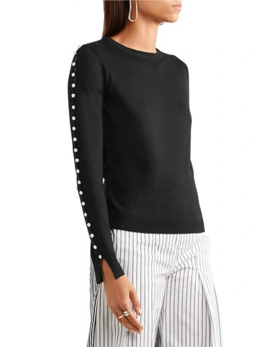 Shop Adeam Sweater In Black