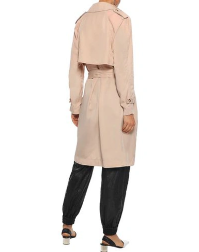 Shop Line Overcoats In Blush