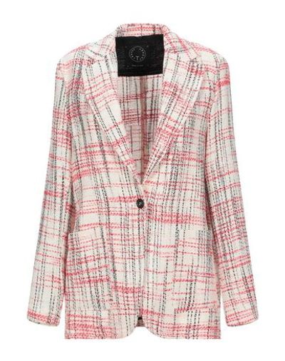 Shop T-jacket By Tonello Suit Jackets In Red