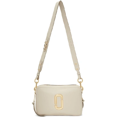 Shop Marc Jacobs Off-white The Softshot 27 Bag In 106 Cream