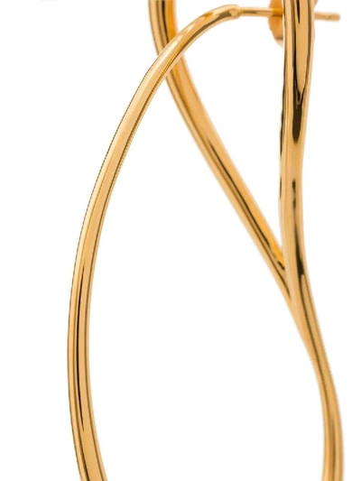 Shop Charlotte Chesnais Pair Needle Hoop Earrings