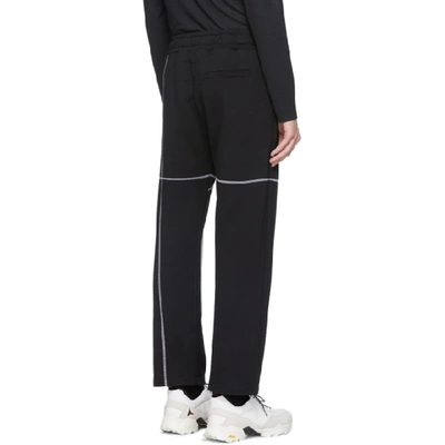 Shop A-cold-wall* Black Geometric Lounge Pants