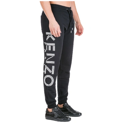 Shop Kenzo Men's Sport Tracksuit Trousers Logo In Black