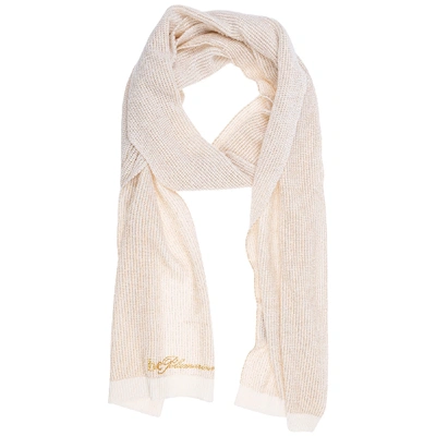 Shop Be Blumarine Women's Scarf In Beige