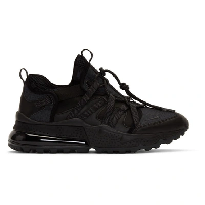 Shop Nike Black Air Max 270 Bowfin Sneakers In 005blackant
