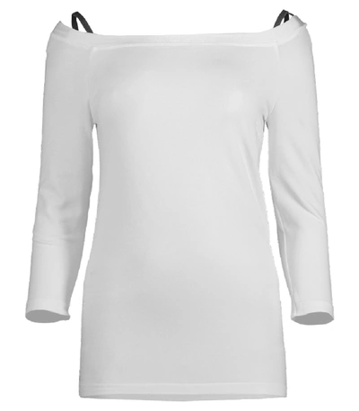 Shop Wolford Cordoba Pullover In White