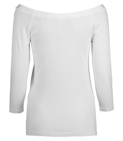 Shop Wolford Cordoba Pullover In White