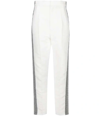 Shop Haider Ackermann White High Waisted Pants