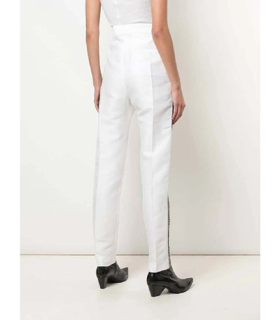 Shop Haider Ackermann White High Waisted Pants