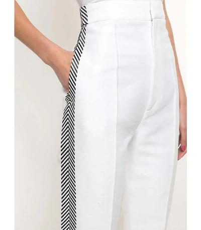 Shop Haider Ackermann White High Waisted Pants