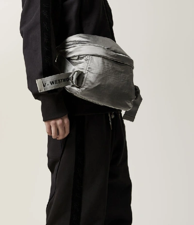 Shop Vivienne Westwood Parachute Bumbag Grey