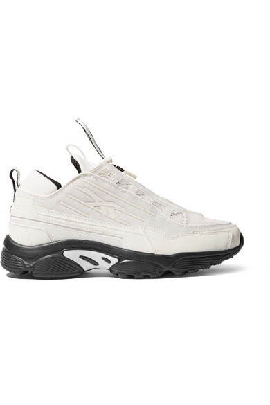 Reebok Classics Dmx Series 2200 Zip Sneakers In Chalk & Black-white |  ModeSens