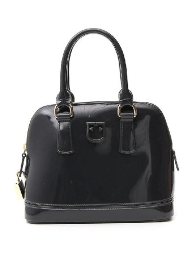 Shop Furla Candy Fantastica Tote Bag In Black