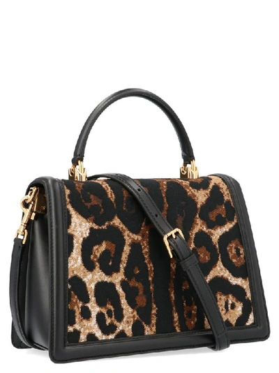 Shop Dolce & Gabbana Devotion Shoulder Bag In Multi