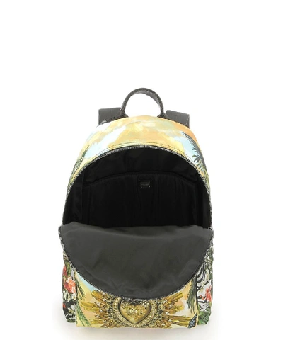 Shop Dolce & Gabbana Dg King Fantasy Print Backpack In Multi