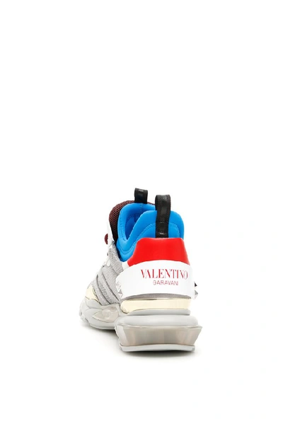 Shop Valentino Garavani Bounce Sneakers In Multi