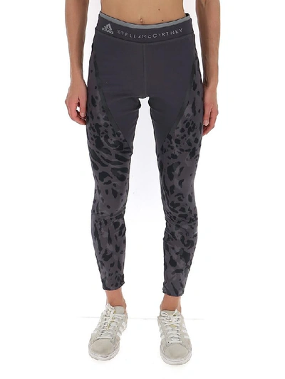 Shop Adidas By Stella Mccartney Long Print Leggings In Multi