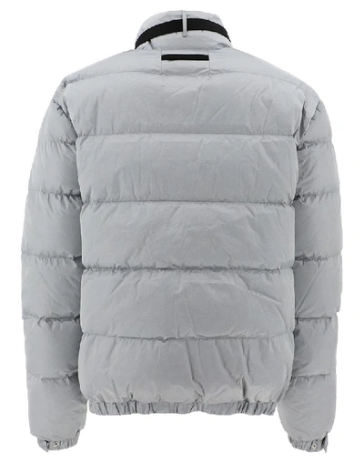 Shop Alyx 1017  9sm Padded Down Jacket In Silver