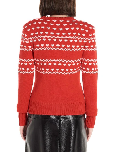 Shop Philosophy Di Lorenzo Serafini Slogan Sweater In Red