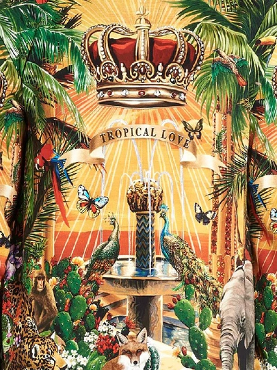 Shop Dolce & Gabbana Motif Printed Sweatshirt In Multi