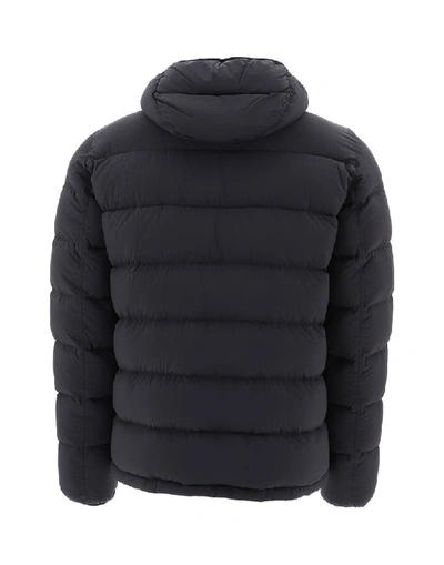 Shop Herno Reversible Hooded Puffer Jacket In Black