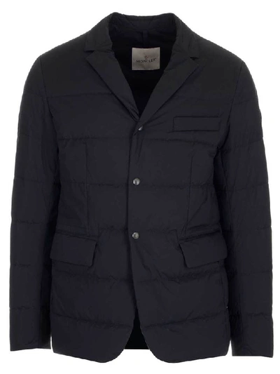 Moncler Heliere Padded Blazer In Blue | ModeSens