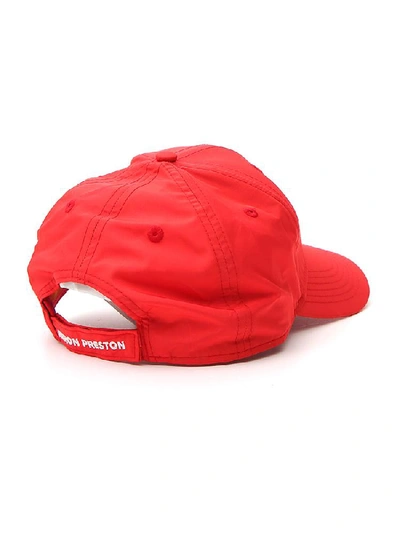 Shop Heron Preston Embroidered Nasa Cap In Red