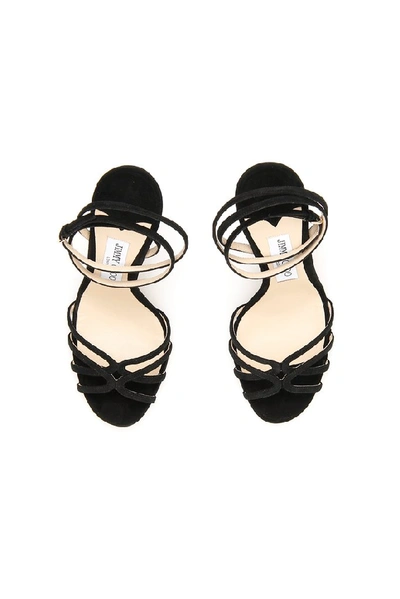 Shop Jimmy Choo Mimi Sandals In Black