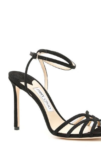 Shop Jimmy Choo Mimi Sandals In Black