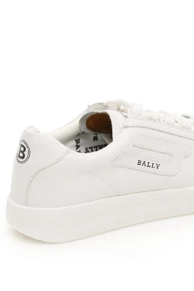 Shop Bally Competition Low Top Sneakers In White