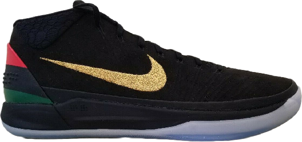 kobe ad black metallic gold