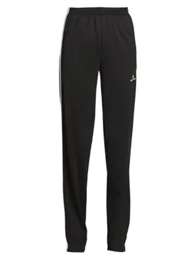 Shop Balenciaga Tracksuit Pants In Black