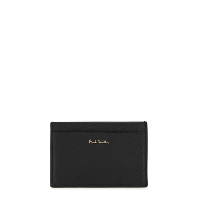 Shop Paul Smith Black Leather Card Holder